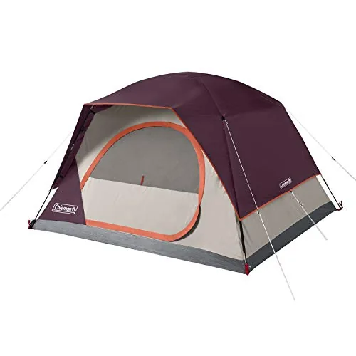 Coleman Skydome Tienda de campaña, Unisex, Blackberry