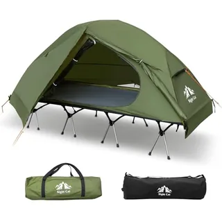 Tienda Elevada 1 Persona: Impermeable Tienda con C