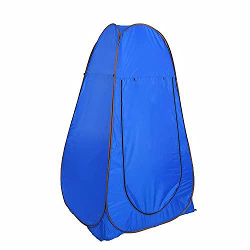Walgreen® Portátil al aire libre instantánea Pop Up tienda de privacidad Camping ducha WC cambiador con bolsa de transporte (azul)