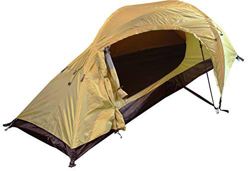 Mil-Tec, tienda de campaña "Recon" para 1 persona, color Marrón