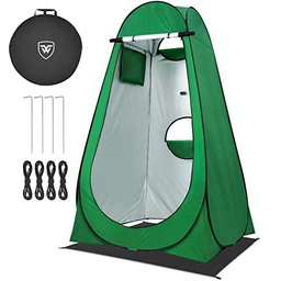 WONSEFOO Tienda de inodoro para acampar Pop Up Tienda de inodoro Ducha Tienda de privacidad