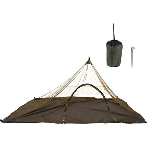 YARNOW Mosquitera de camping con bolsa de transporte mosquitera portátil para tienda de campaña para acampar para camas de camping bolsas de dormir tienda (verde)