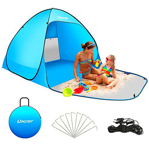 Tienda de campaña desplegable para playa, XXL, grande