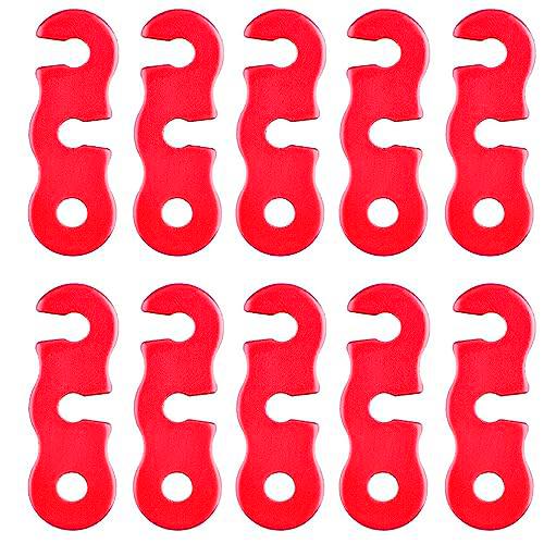 12 tensores de aleación de aluminio para tienda de campaña