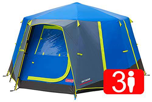 Coleman Octago Tienda de campaña, Unisex, Azul, tamaño único