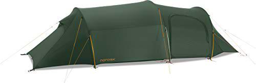 Nordisk Oppland 3 LW ALU Tienda de Campaña, Verde (Forest Green)