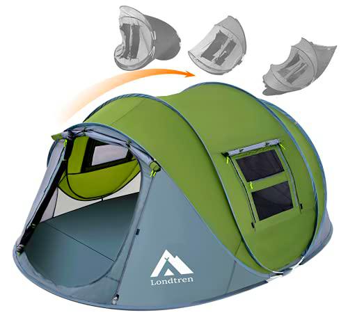 Tiendas de campaña emergentes para Acampar para 4 Personas