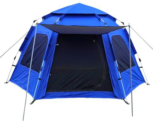 POCO DIVO Tienda de campaña instantánea, Unisex, Azul Marino-6, 6-Person