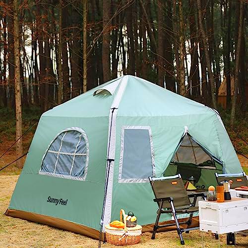 Glamping - Tienda de campaña inflable, tiendas de campaña para la familia