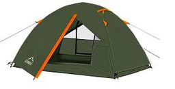 Gysrevi Tienda de campaña para 2-3 personas, tienda de campaña doble puerta impermeable y cortavientos