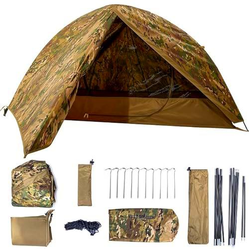 FREE SOLDIER Tienda de campaña para exteriores ultraligera para una persona