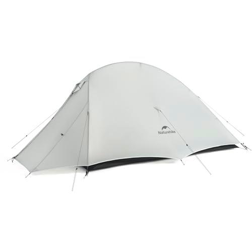 Naturehike Cloud Up UL Tienda De Campaña para 1/2 Personas Compacta Ultraligera de Doble Capa Impermeable Cortaviento para Senderismo al Aire Libre Festivales