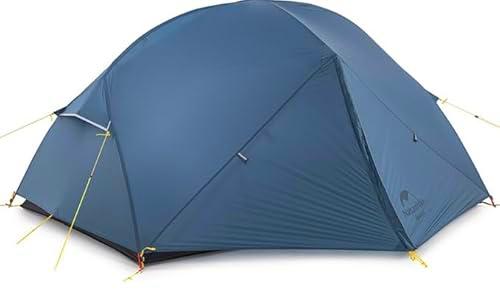 Naturehike Mongar Tienda 2 Personas Tienda Ultraligera Tienda Mochila 4 Estaciones Tienda 210T Poliéster para Camping Trekking Ciclismo Montañismo