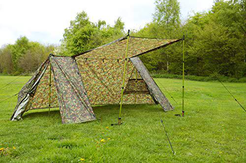 DD Hammocks - Tienda de campaña DD A-Frame - MC: Tienda de campaña de Camuflaje Impermeable para 2 Personas