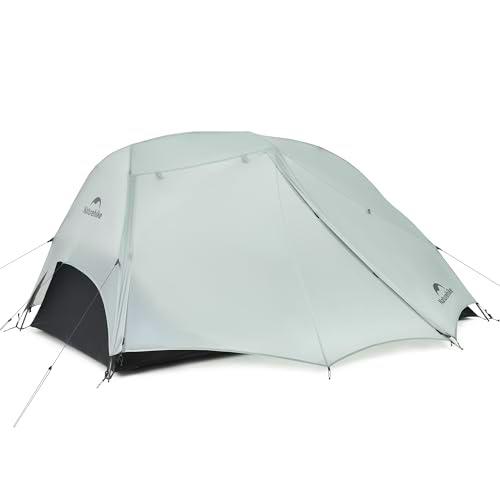 Naturehike Star River UL Tienda de Campaña Compacta 2 Personas Ultraligera Tienda de Campaña de Doble Capa Impermeable a Prueba de Lluvia para Senderismo al Aire Libre Festivales