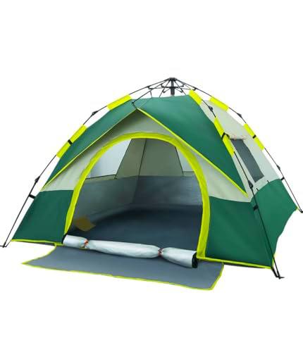 Tienda de campaña desplegable para 4 personas con ventana