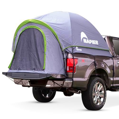 Napier Backroadz - Tienda de campaña para camioneta | Tienda de campaña para camioneta | Mosca de lluvia para protección del agua | Tienda de campaña resistente y espaciosa para 2 personas | Fácil