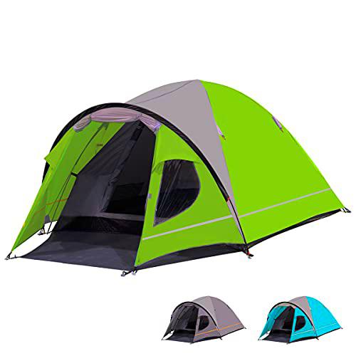 Portal Outdoor Bravo 3 - Tienda de campaña Unisex con Postes de Fibra de Vidrio