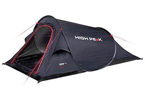 High Peak 10270 Campo-Tienda de campaña, Color Negro