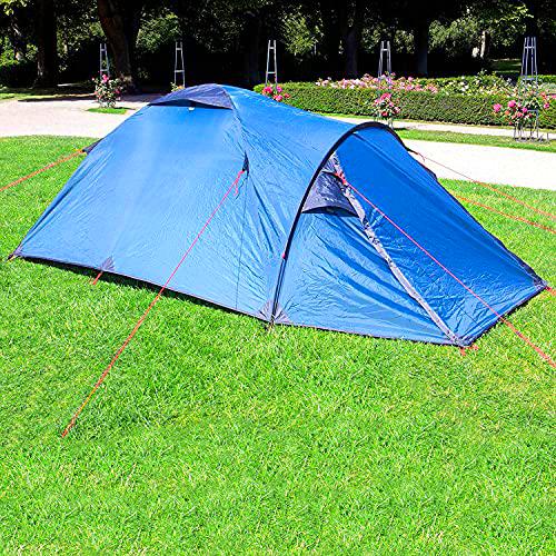 Wanderlust Mehr Personen Zelt Tienda, Color Azul, Tamaño 2 Personas