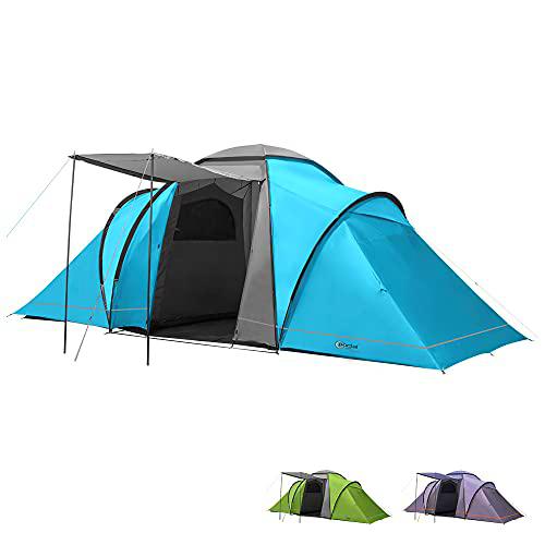 Portal Outdoor Spacious 2 Bedroom Tent with Storage Bag Beta 6 espaciosa Tienda de campaña para 2 dormitorios con Bolsa de Almacenamiento