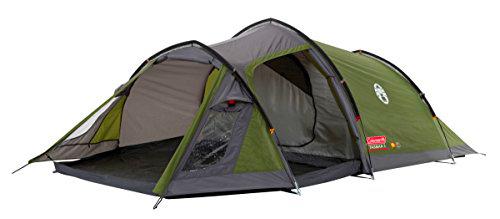 Coleman Tasman 3 - Tienda túnel, color verde, para 3 personas